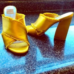 Dolce Vita Block Heel Slides